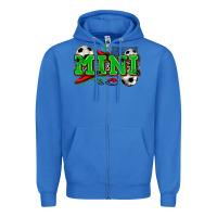 Mini Soccer Zipper Hoodie | Teevron