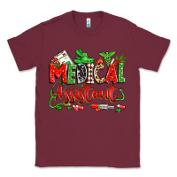 Burgundy christmas medical assistant Classic Tee - Zillion Design Studio