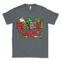 Charcoal Heather christmas medical assistant Classic Tee - Zillion Design Studio