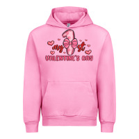 Fuchsia Pink my first valentines day Urban Hoodie - MaliasSmallBusiness