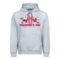 Heather Grey my first valentines day Urban Hoodie - MaliasSmallBusiness