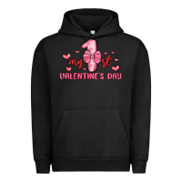 Pigment Black my first valentines day Urban Hoodie - MaliasSmallBusiness