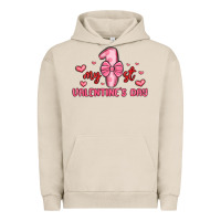 Pigment French Oak my first valentines day Urban Hoodie - MaliasSmallBusiness