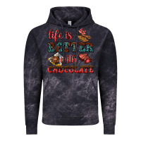 Cloud Black life is better with chocolate Vintage Hoodie - AdoDesignShop