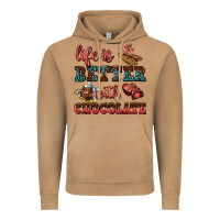 Vintage Camel life is better with chocolate Vintage Hoodie - AdoDesignShop