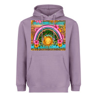 Lavender summer rainbow Heavyweight Hoodie - HRA Design Shop