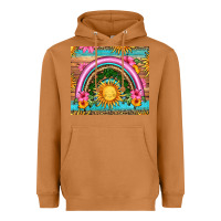 Meerkat summer rainbow Heavyweight Hoodie - HRA Design Shop
