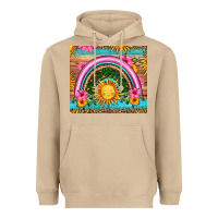 Mushroom summer rainbow Heavyweight Hoodie - HRA Design Shop