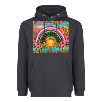Smoke summer rainbow Heavyweight Hoodie - HRA Design Shop