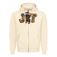 Sandshell dachshund puppy christmas joy Zipper Hoodie - RanaPortraitStore