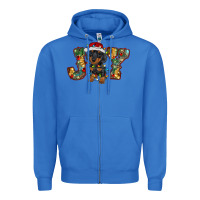 True Royal dachshund puppy christmas joy Zipper Hoodie - RanaPortraitStore