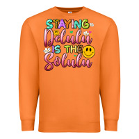 Carrot staying delulu is the solulu Premium Sweatshirt - Artiststas