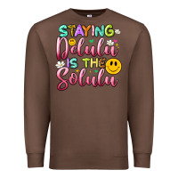 Chestnut staying delulu is the solulu Premium Sweatshirt - Artiststas