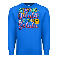 True Royal staying delulu is the solulu Premium Sweatshirt - Artiststas