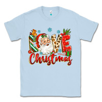 Dusty Blue love christmas Classic Tee - Zillion Design Studio