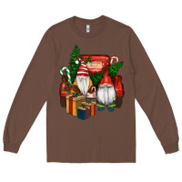 Chestnut Christmas Truck And Gnome Long Sleeve Tee - RanaPortraitStore