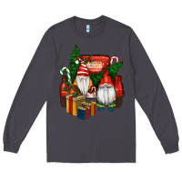 Smoke Christmas Truck And Gnome Long Sleeve Tee - RanaPortraitStore
