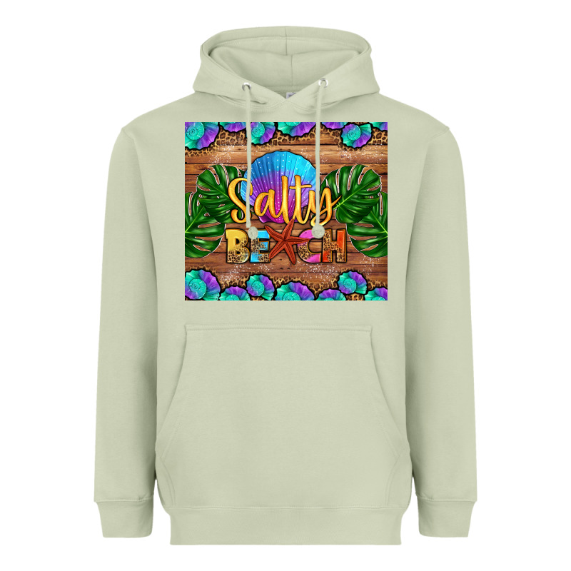 Salty Beach Heavyweight Hoodie by HRA Design Shop | Teevron