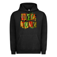 Pigment Black one love juneteenth Urban Hoodie - MaliasSmallBusiness