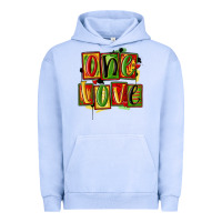 Pigment Grape Ice one love juneteenth Urban Hoodie - MaliasSmallBusiness