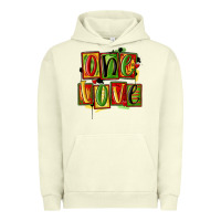 Pigment Pistachio one love juneteenth Urban Hoodie - MaliasSmallBusiness