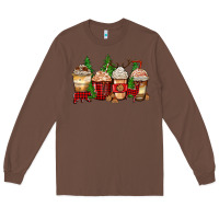 Chestnut lumberjack coffee cups Long Sleeve Tee - Zillion Design Studio