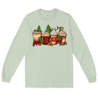 Matcha lumberjack coffee cups Long Sleeve Tee - Zillion Design Studio