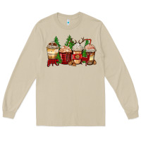 Mushroom lumberjack coffee cups Long Sleeve Tee - Zillion Design Studio