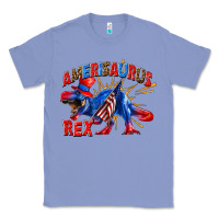 Colony Blue Amerisaurus rex Classic Tee - texasbilliewilder