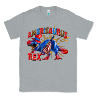 Heather Grey Amerisaurus rex Classic Tee - texasbilliewilder