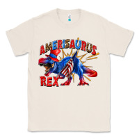 Natural Amerisaurus rex Classic Tee - texasbilliewilder