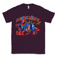 Plum Amerisaurus rex Classic Tee - texasbilliewilder