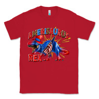 Red Amerisaurus rex Classic Tee - texasbilliewilder