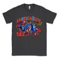 Smoke Amerisaurus rex Classic Tee - texasbilliewilder