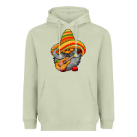 Matcha mexicon cute gnome Heavyweight Hoodie - RacoonDesign