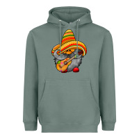 Sage mexicon cute gnome Heavyweight Hoodie - RacoonDesign