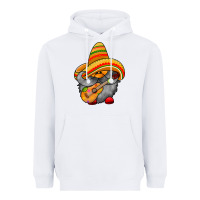 White mexicon cute gnome Heavyweight Hoodie - RacoonDesign