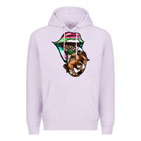 Lilac Serape Cowboy Tongue Premium Hoodie - Jasminsmagicworld