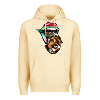 Pina Colada Serape Cowboy Tongue Premium Hoodie - Jasminsmagicworld