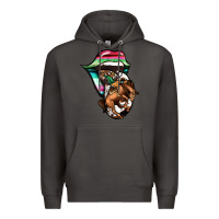 Smoke Serape Cowboy Tongue Premium Hoodie - Jasminsmagicworld