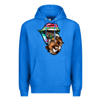 True Royal Serape Cowboy Tongue Premium Hoodie - Jasminsmagicworld