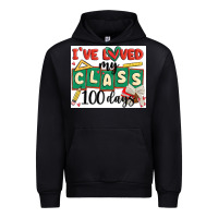 Black i've loved my class 100 days Urban Hoodie - MaliasSmallBusiness