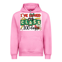 Fuchsia Pink i've loved my class 100 days Urban Hoodie - MaliasSmallBusiness