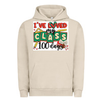 Pigment French Oak i've loved my class 100 days Urban Hoodie - MaliasSmallBusiness
