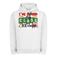 Pigment Lunar Rock i've loved my class 100 days Urban Hoodie - MaliasSmallBusiness