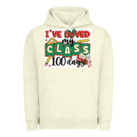 Pigment Pistachio i've loved my class 100 days Urban Hoodie - MaliasSmallBusiness