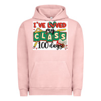 Pigment Salmon i've loved my class 100 days Urban Hoodie - MaliasSmallBusiness