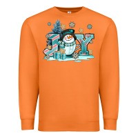 Carrot cute coffeecup snowmanand joy Premium Sweatshirt - AdoDesignShop
