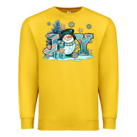Lemon cute coffeecup snowmanand joy Premium Sweatshirt - AdoDesignShop
