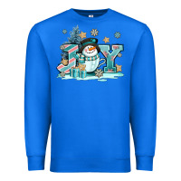 True Royal cute coffeecup snowmanand joy Premium Sweatshirt - AdoDesignShop